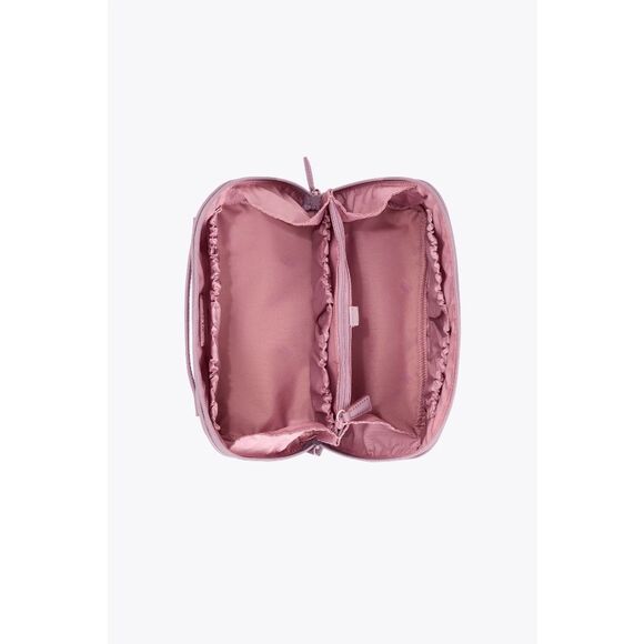 NWT Beis x Wicked Toiletry Kit Cosmetic Bag In Wicked Pink - Picture 3 of 5
